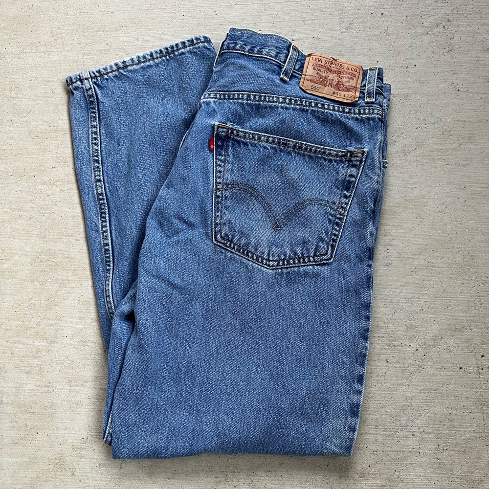 Vintage 90s Levi’s Strauss&Co Realxed blue jean